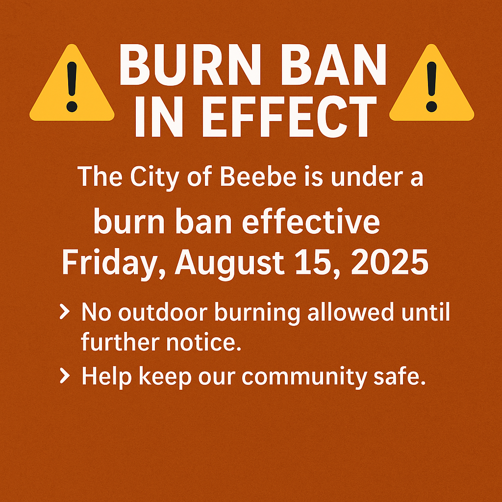 Burn Ban in Effect 8-15-25