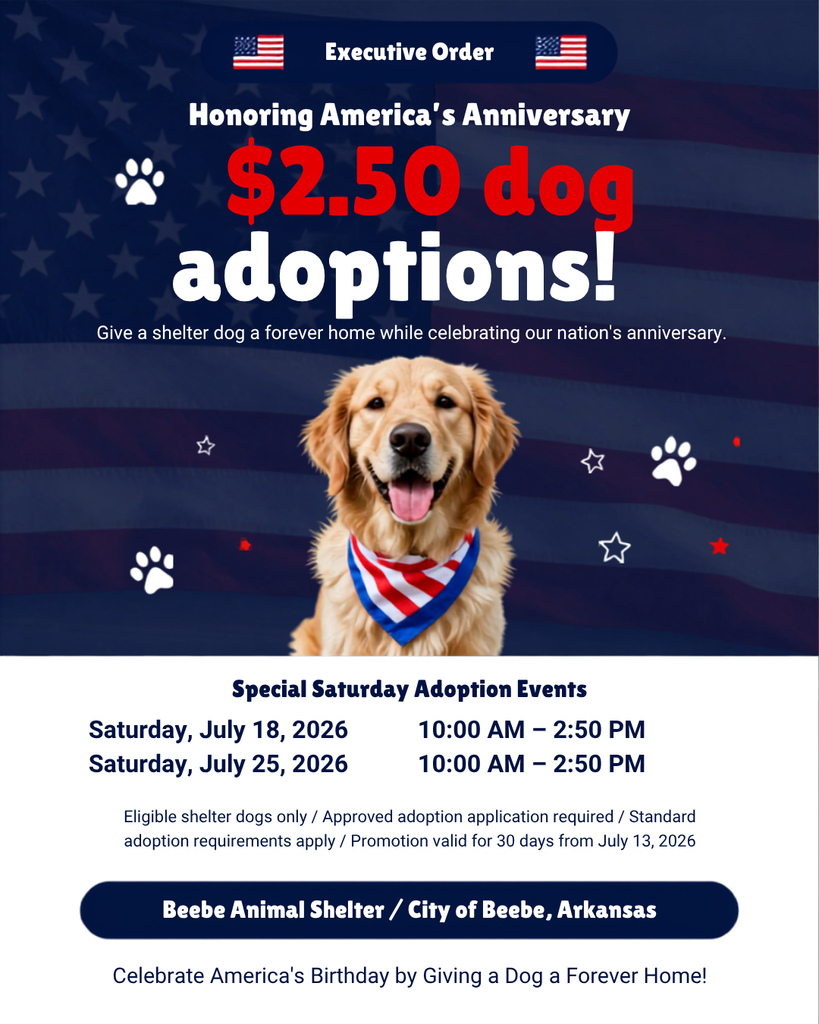 $2.50 dog adoptions!