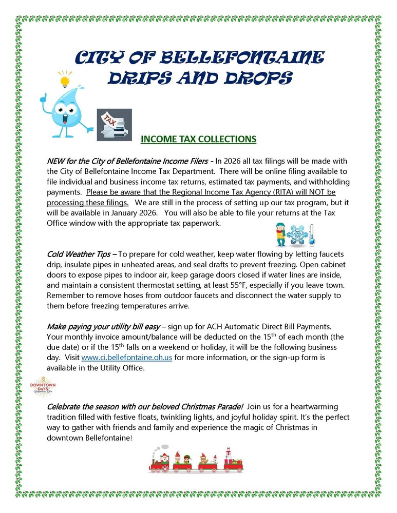 December 2025 City Newsletter