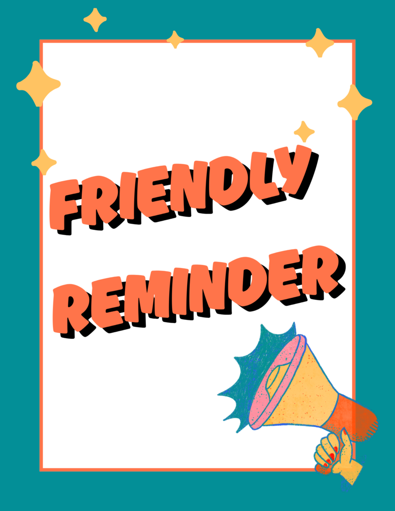 Friendly Reminder Flyer for Social Media Post regarding signs in the blvd and on utility poles throughout the City.