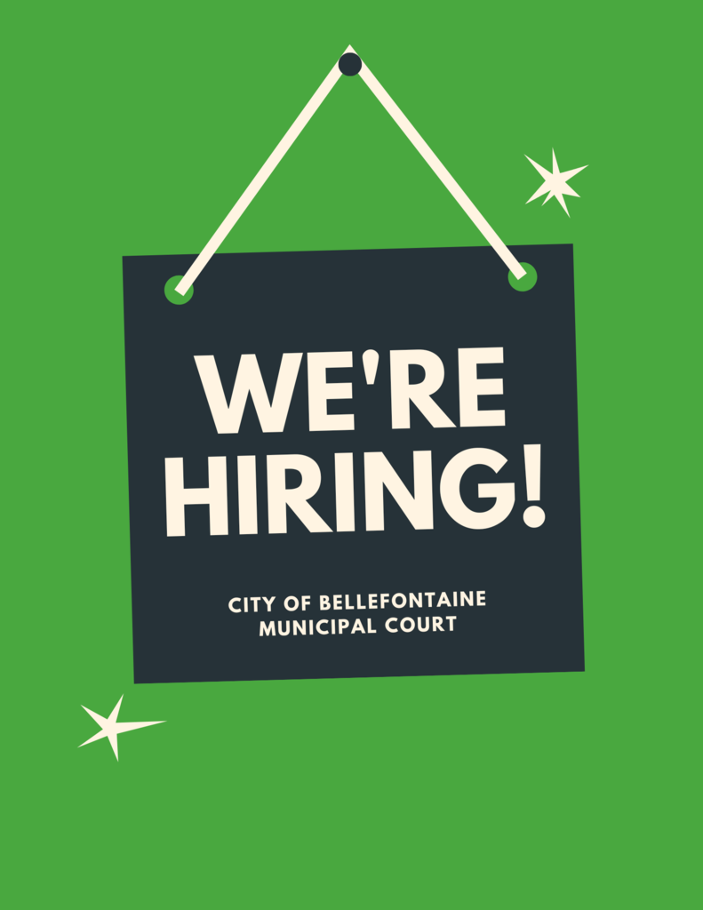 We're Hiring sign on a green background
