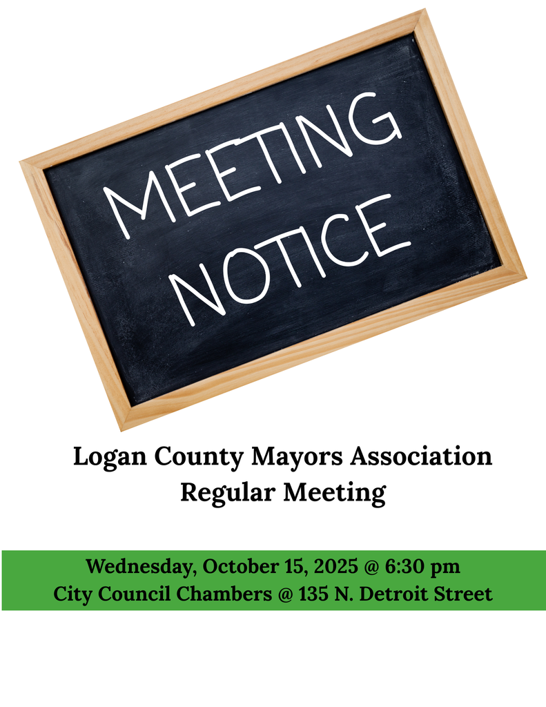 Meeting Notice for the Logan County Mayors Association