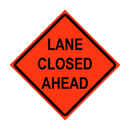 Lane Closed