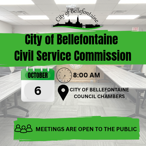 A conference room displays a date of October 6, 8:00 AM, and a location. Green and white text.
