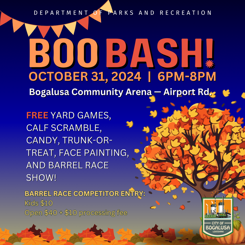 boo bash flyer