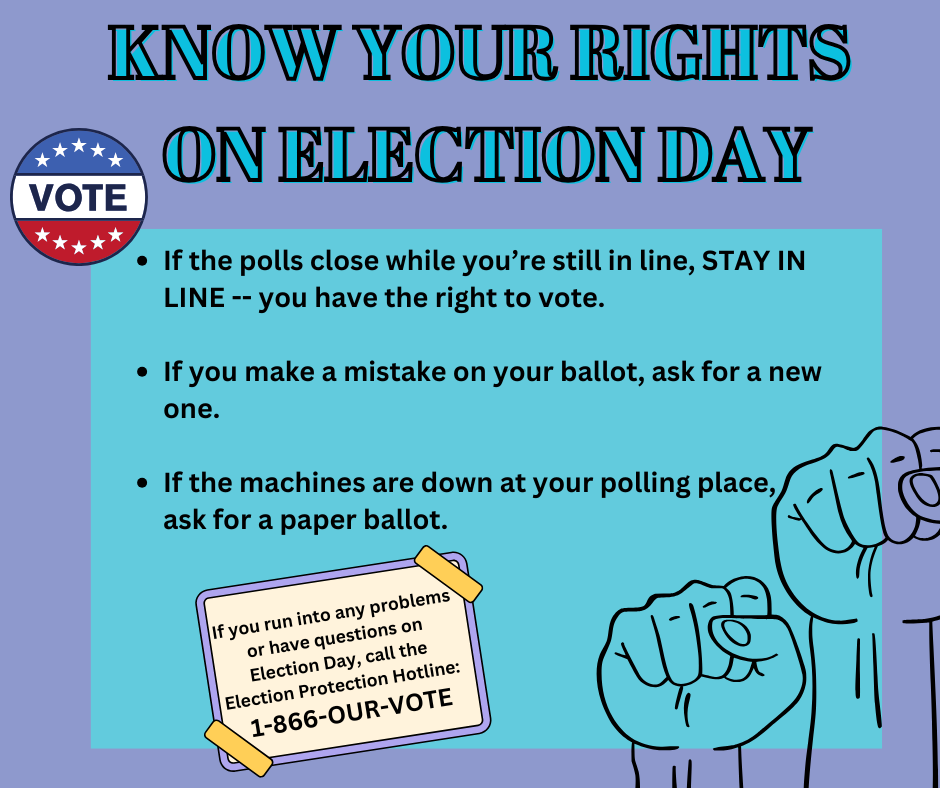know your rights election day