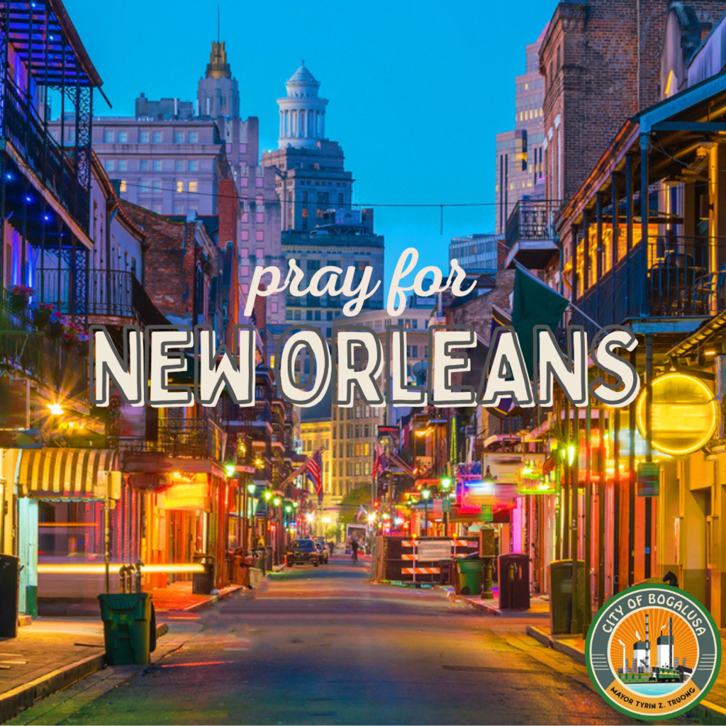 PRAY FOR NOLA GRAPHIC