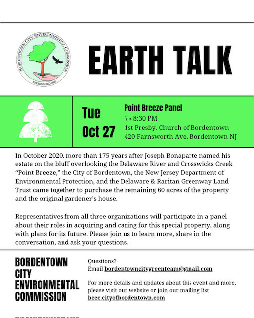 Point Breeze Panel - Earth Talk