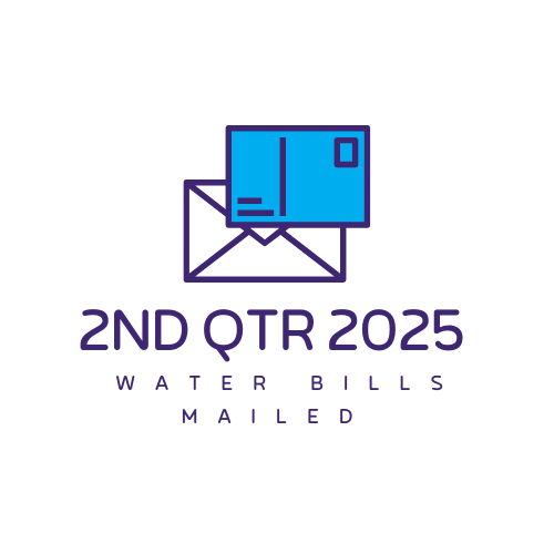 2nd  Qtr 2025 Water Bills Mailed
