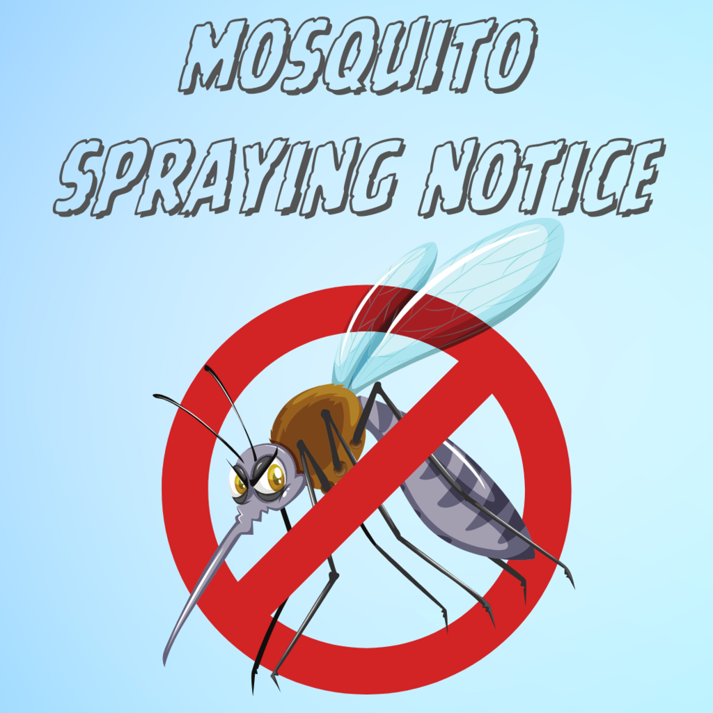 Mosquito Spraying Notice 