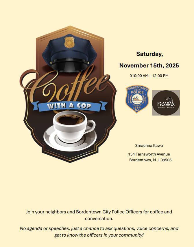 Coffee with a cop