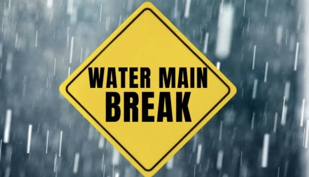Water main break