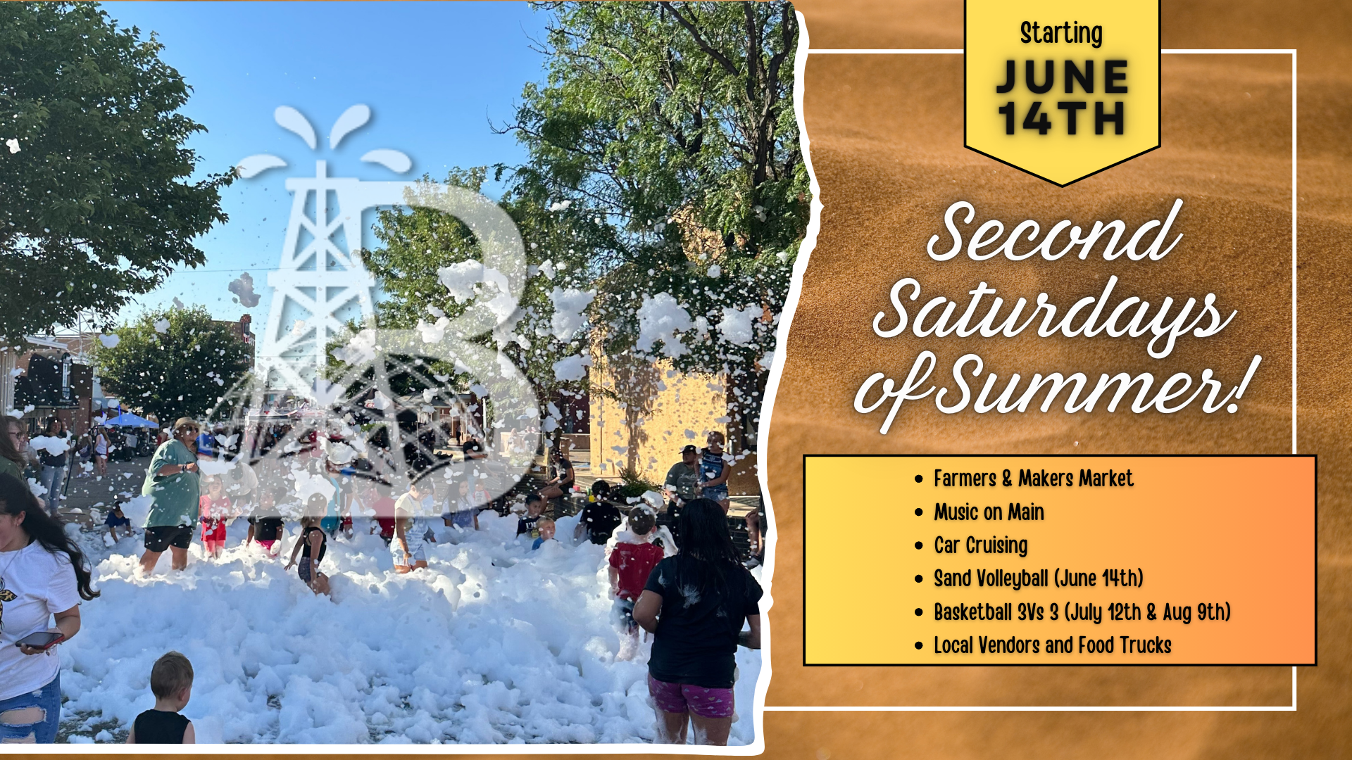 Second Saturdays of Summer Locations