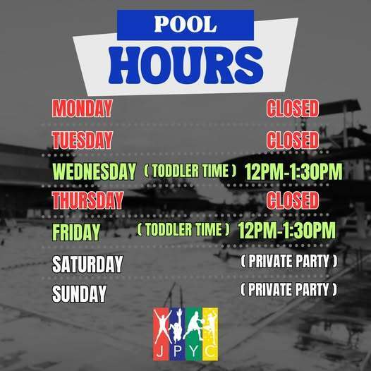Pool hours