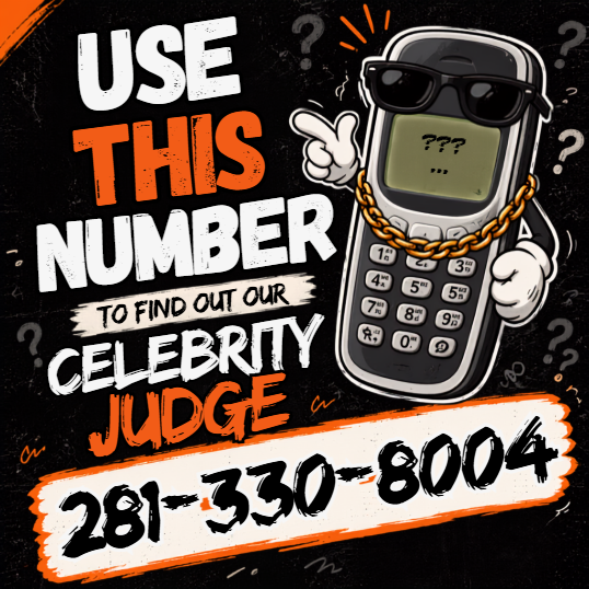 Celebrity Judge Flyer