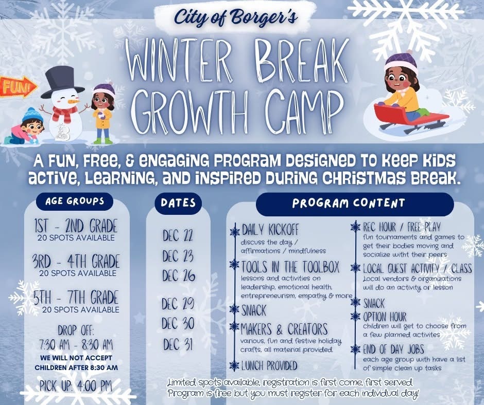 Winter Break Growth Camp