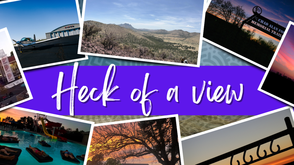 Heck of a view flyer