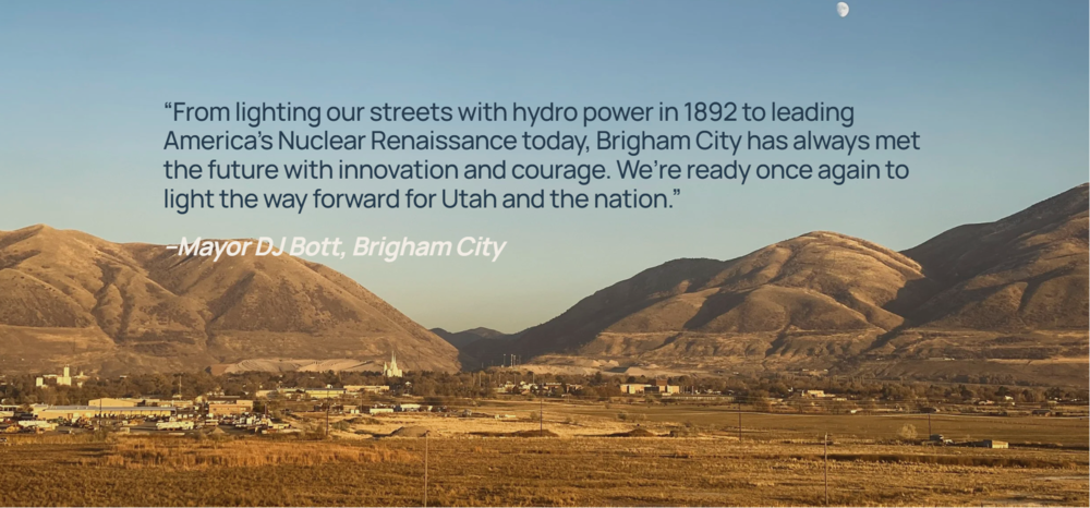 Looking east toward Brigham City and Sardine Canyon