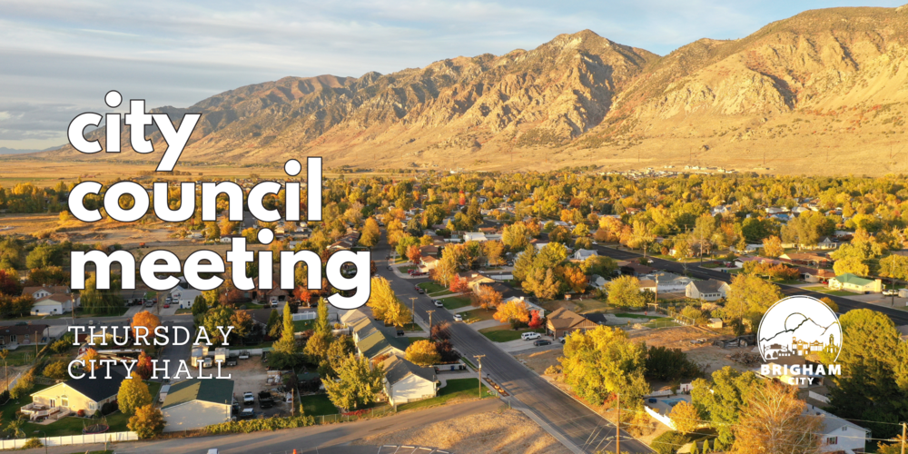 Brigham City from the south