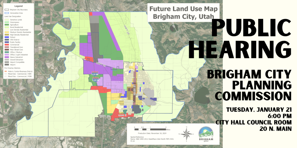 proposed Future Land Use map