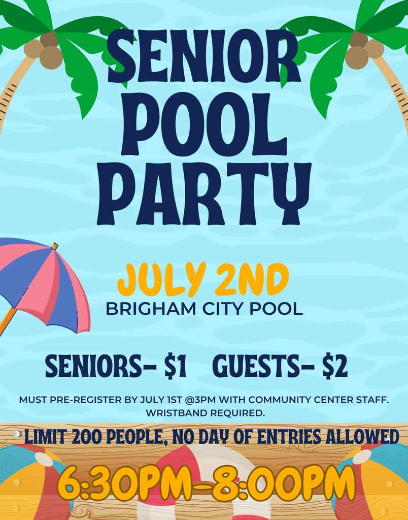 Senior Pool Party