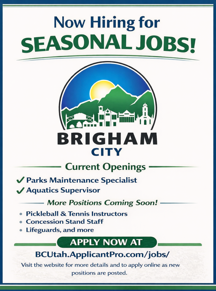 flyer for current seasonal job openings