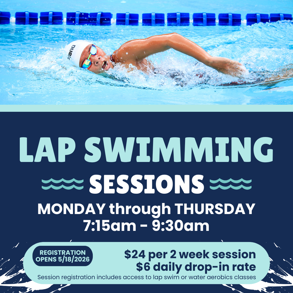 Lap swimming information
