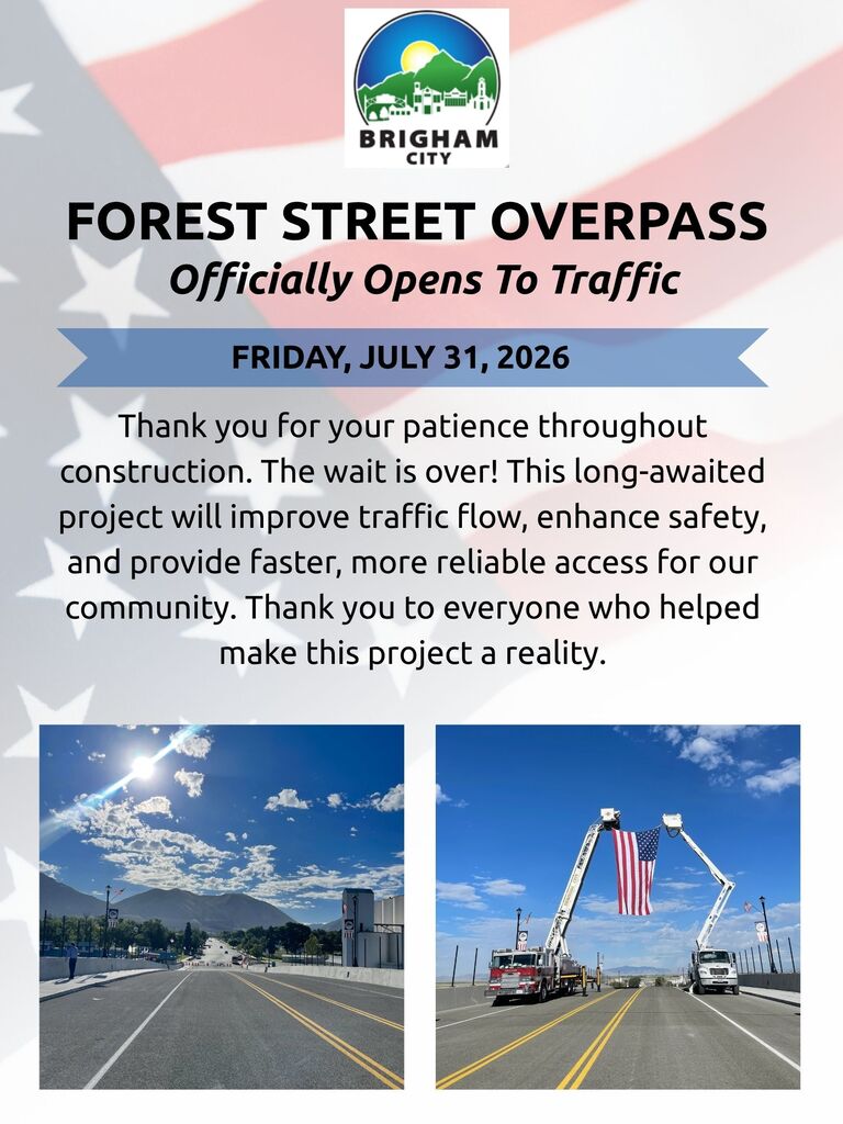 flyer announcing the opening of Forest Street