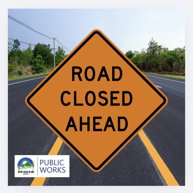road closed sign