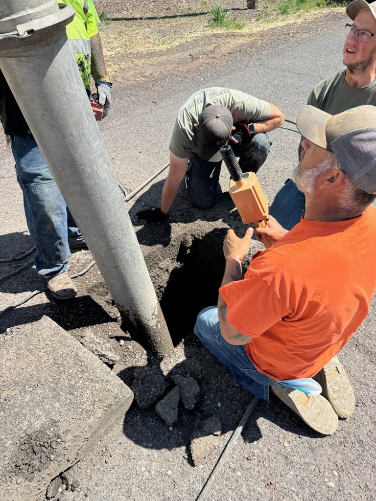 The City of Burns Public Works Crew