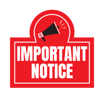 Important Notice