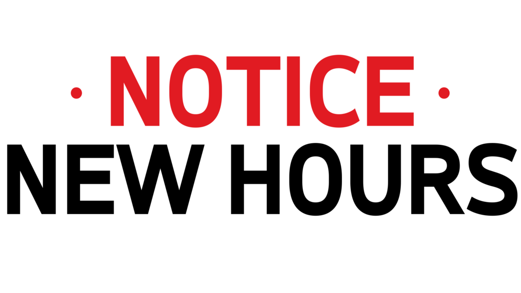 New Hours 