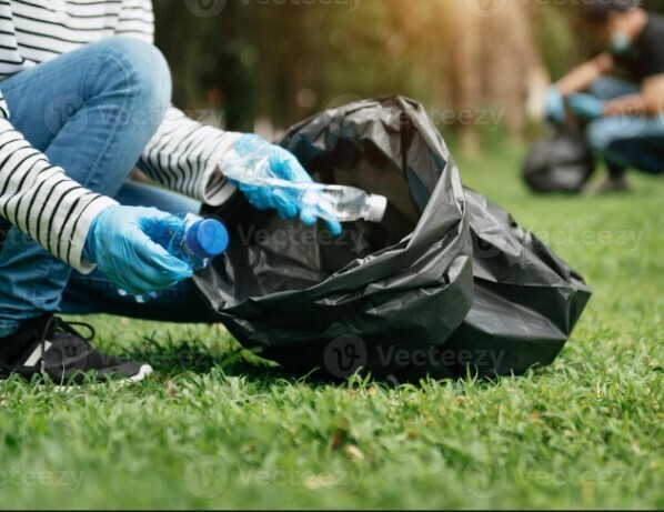 image of trash pick up