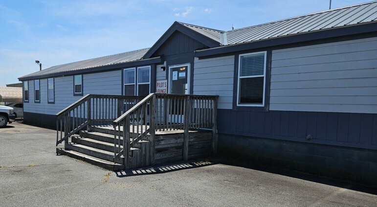 mobile home front