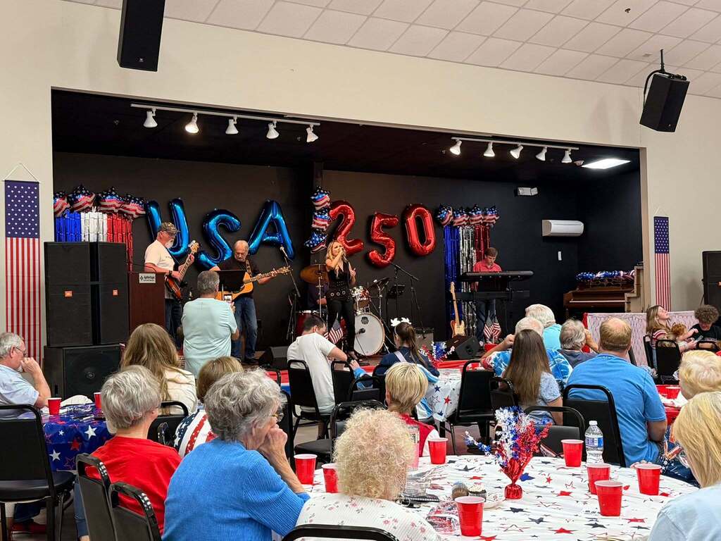 13 South band on stage