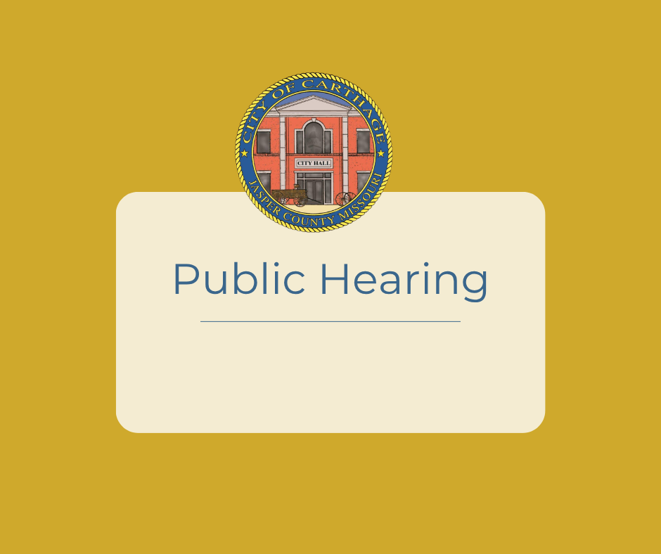 Public Hearing