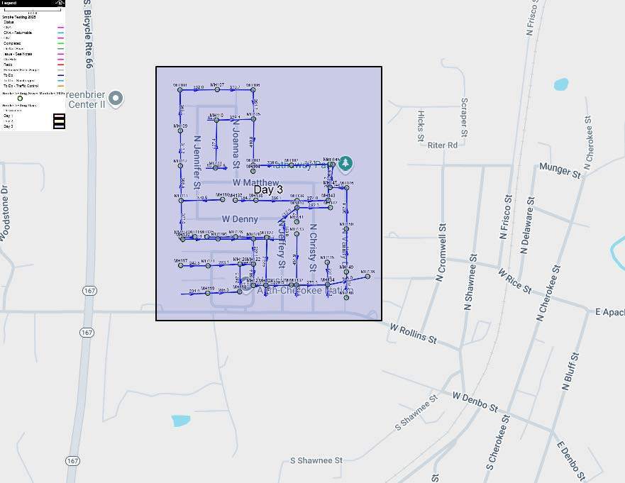 Smoke testing map 2