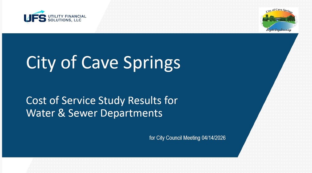 Water and Sewer Rate Study