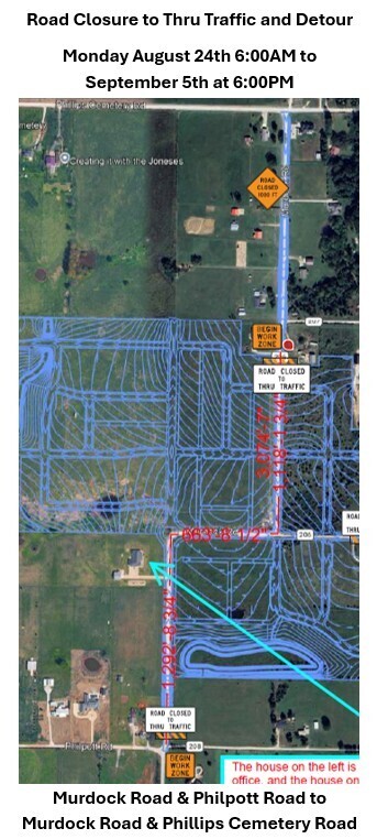 Wager Road Closure