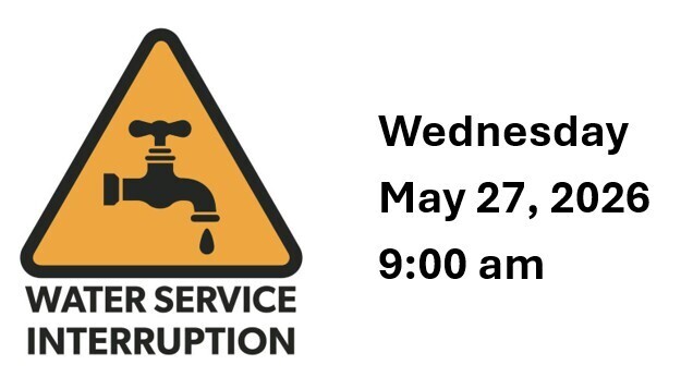 Temporary Water Disruption