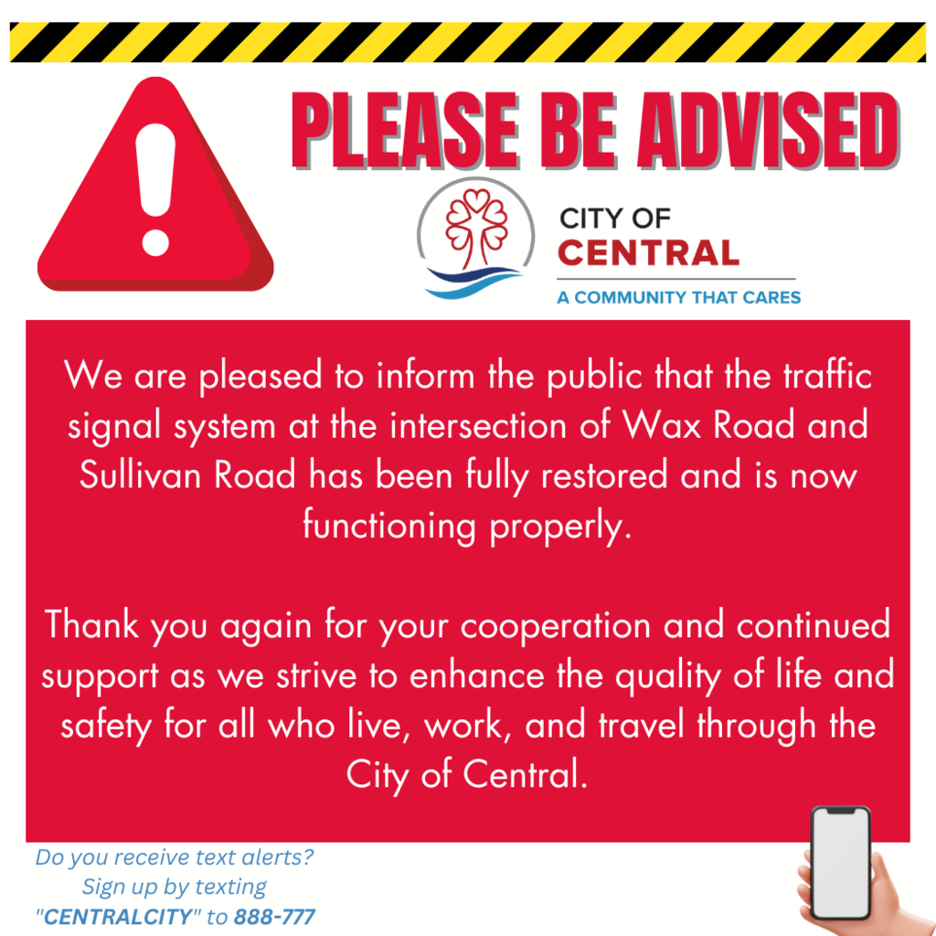 be advised