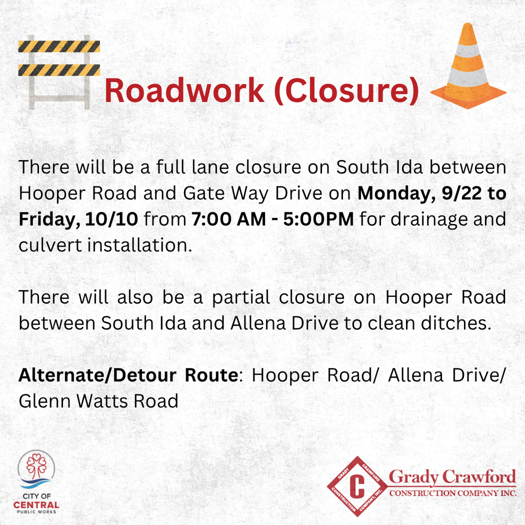 road closure