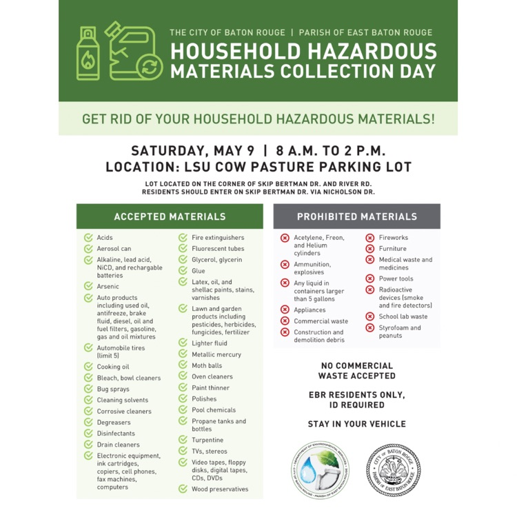 household hazards materials collection day