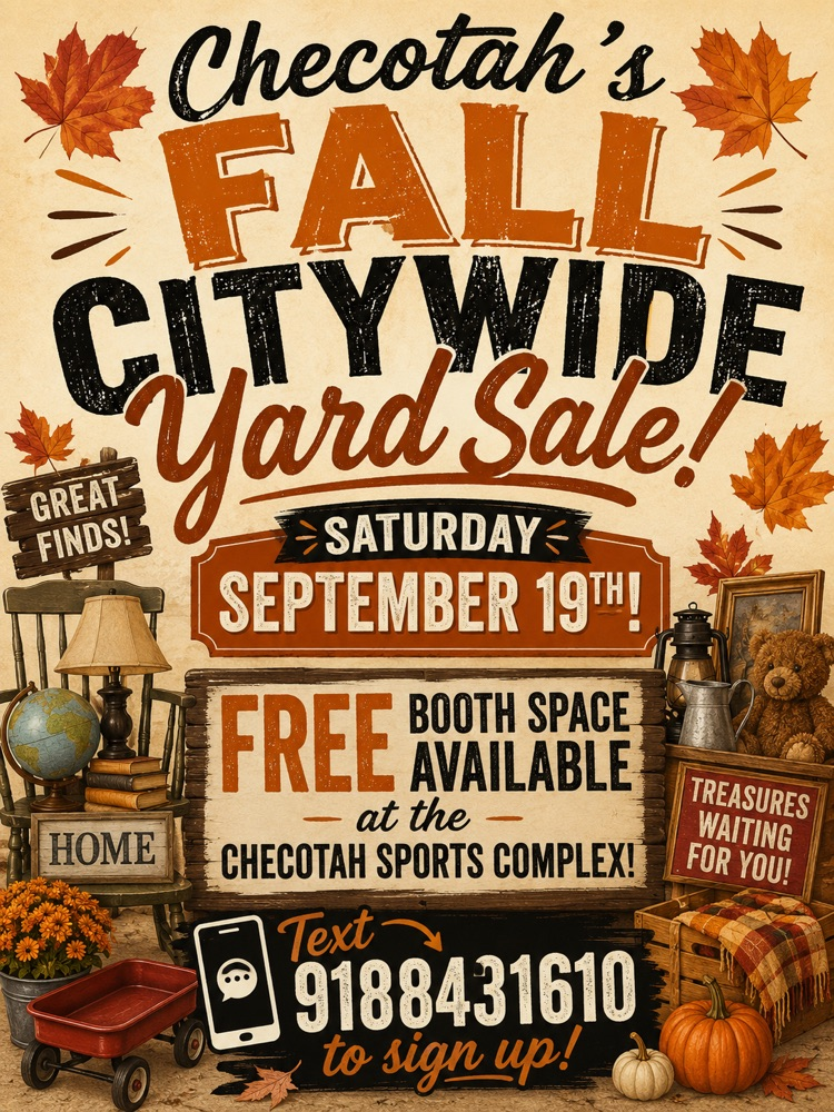 Fall garage sale! 