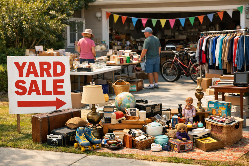 garage sale