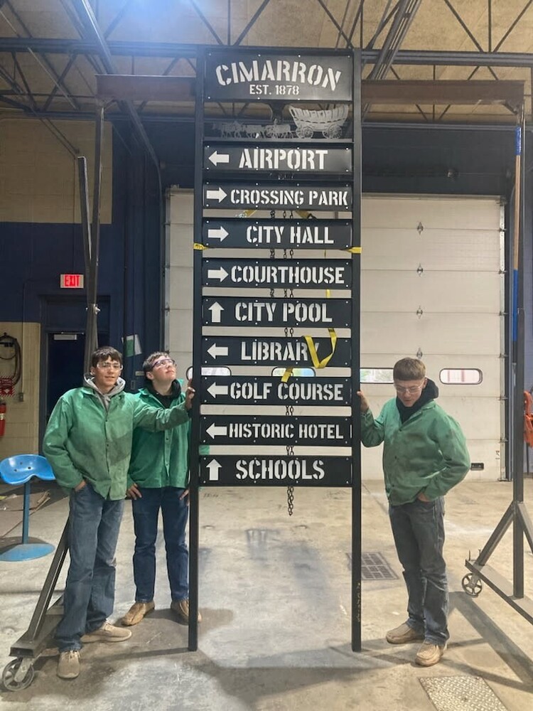 way finding sign