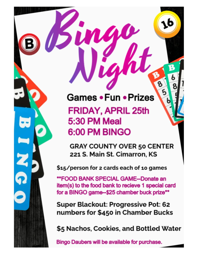 Bingo April 2025