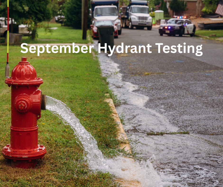 September Hydrant Testing
