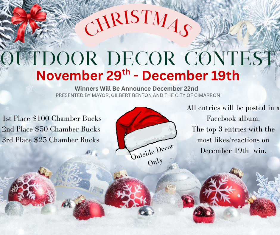 Holiday Decor contest (Facebook Post)