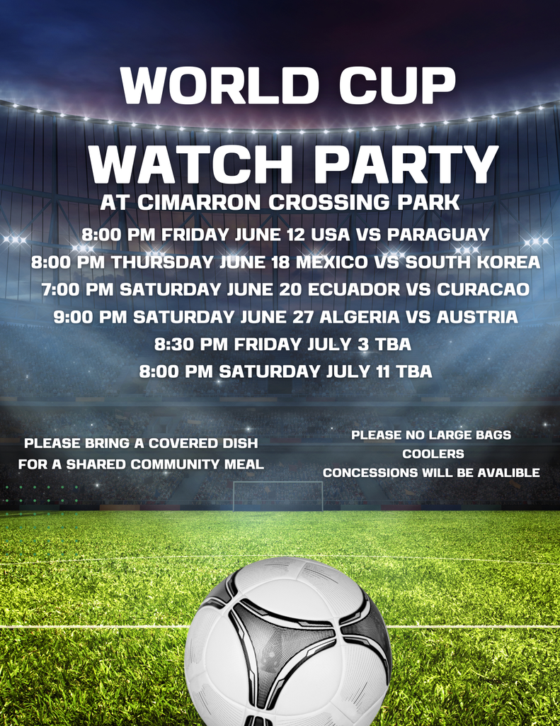 World Cup Watch party